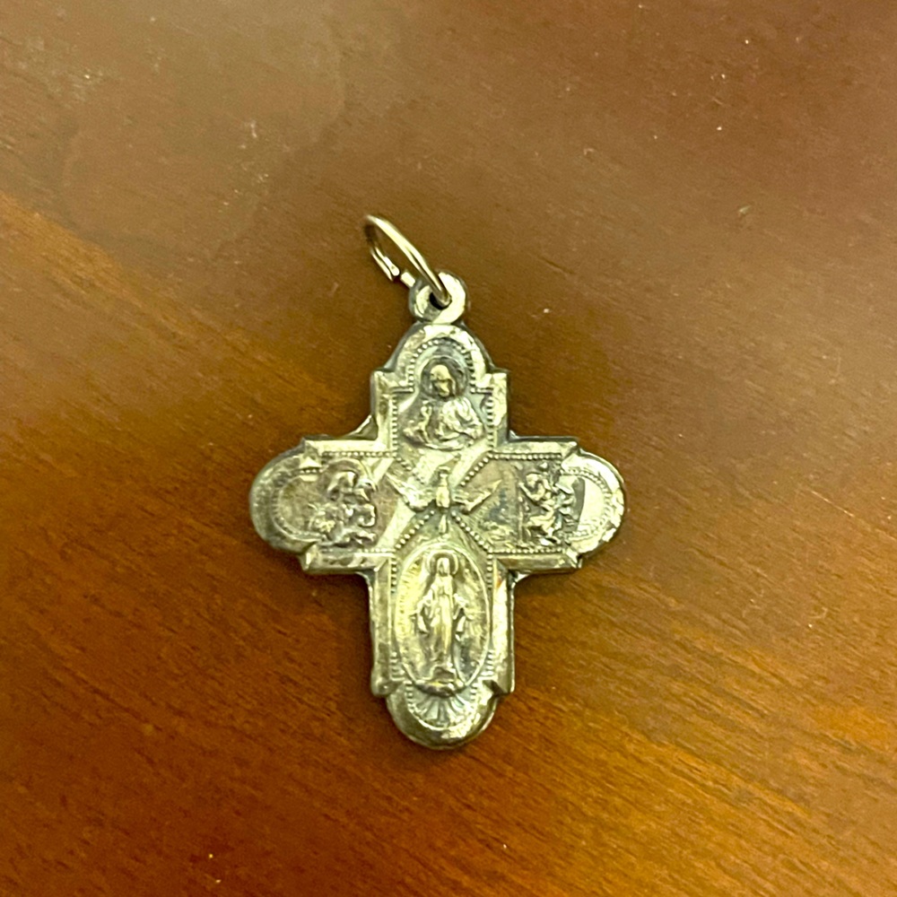 Silver Religious Charm